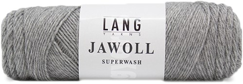 Lang Yarns Jawoll Superwash 005 Grau Mélange