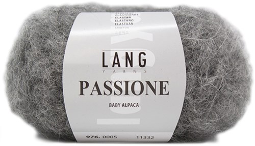 Lang Yarns Passione 5 Grey Melange