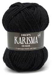 Drops Karisma Uni Colour 005 Schwarz
