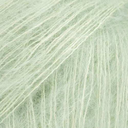 Drops Kid-Silk Uni Colour 060 Pfefferminz-2