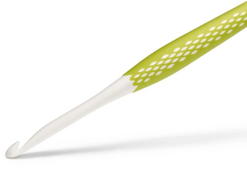 Prym Wollhäkelnadel Ergonomisch 17 cm 6,00 mm Limettengrün-3