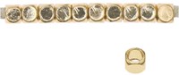 Rico Armband Würfel - Gold-2