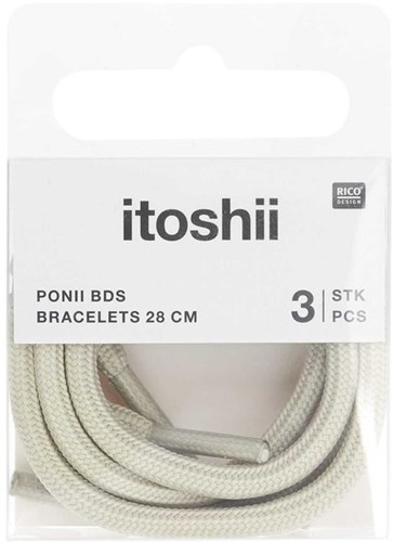 Rico Armband Kordel Set - Grey