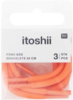 Rico Armband Kordel Set - Neon Red