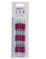 KnitPro Smartstix Nadelspiel 14 cm (Rosa) 6,00 mm