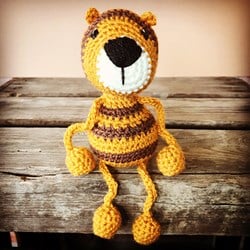 Tiger Alfred Häkelanleitung