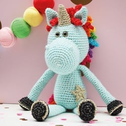 Häkelanleitung Einhorn