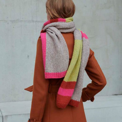 Strickanleitung Brigitte Breiter Schal