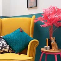 Yarn and Colors Must-Have Cushion Häkelpaket 2 Petroleum / Brownie