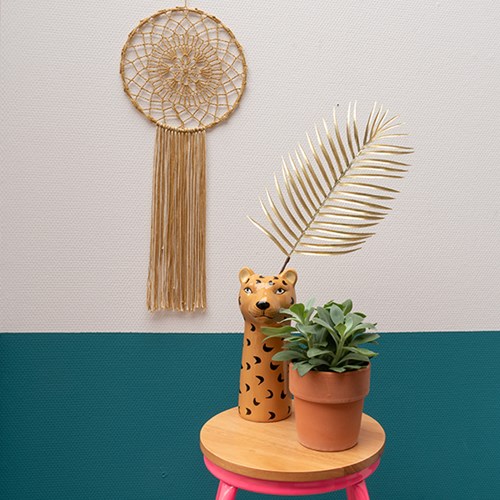 Yarn and Colors Must-Have Mandala Häkelpaket 3 Gold / Cream