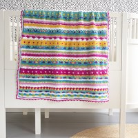 Catania Bunte Babydecke Häkelpaket