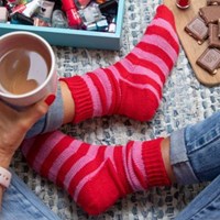 Strickanleitung Stripy Socks