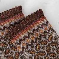 Strickanleitung Forest Tweed Fäustlinge & Mütze-2
