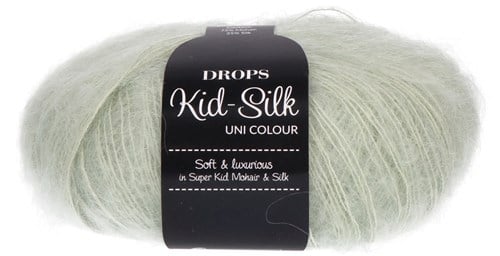 Drops Kid-Silk Uni Colour 060 Pfefferminz