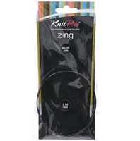 KnitPro Zing Rundstricknadeln 60cm 3,50mm