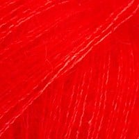 Drops Kid-Silk Uni Colour 061 Knallrot-2