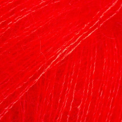 Drops Kid-Silk Uni Colour 061 Knallrot-2