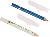 Prym Kreidestifte mit Pinsel Weiß/Blau-2