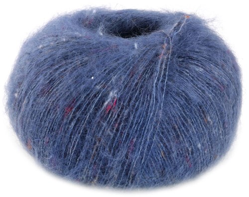 Lana Grossa Natural Superkid Tweed 619 Dunkelblau