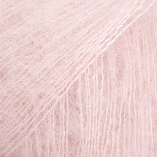 Drops Kid-Silk Uni Colour 063 Puderrosa-2