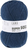 Lang Yarns Super Soxx 4-Fach 0010 Steel Blue-2