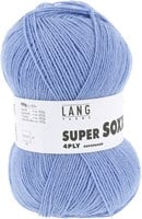 Lang Yarns Super Soxx 4-Fach 0021 Himmelblau-2