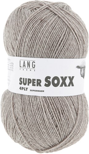 Lang Yarns Super Soxx 4-Fach 0022 Sand Mélange