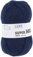 Lang Yarns Super Soxx 4-Fach 0025 Navy-2