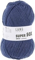 Lang Yarns Super Soxx 4-Fach 0034 Jeans Dunkel-2