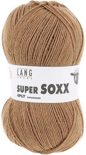 Lang Yarns Super Soxx 4-Fach 0039 Camel