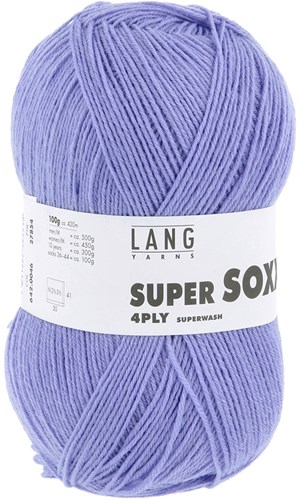 Lang Yarns Super Soxx 4-Fach 0046 Lavender-2
