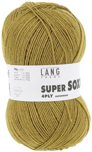 Lang Yarns Super Soxx 4-Fach 0050 Gold-2