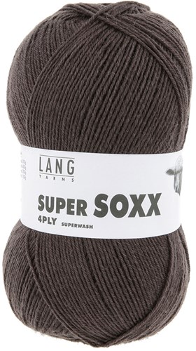 Lang Yarns Super Soxx 4-Fach 0067 Brown