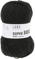 Lang Yarns Super Soxx 4-Fach 0070 Anthracite Mélange-2