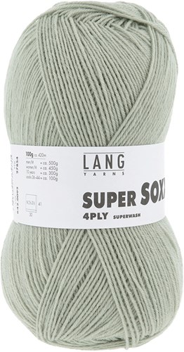 Lang Yarns Super Soxx 4-Fach 0092 Salbei-2