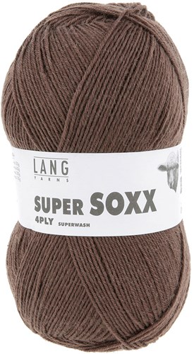 Lang Yarns Super Soxx 4-Fach 0096 Light Brown