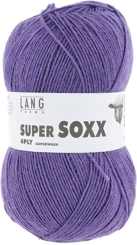 Lang Yarns Super Soxx 4-Fach 0146 Lilac