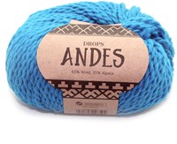 Drops Andes Uni Colour 6420 Türkis