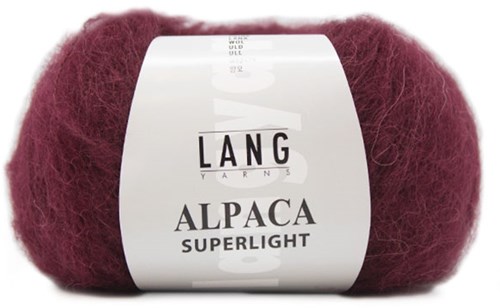 Lang Yarns Alpaca Superlight 64 Bordeaux