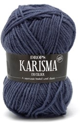 Drops Karisma Uni Colour 065 Jeansblau