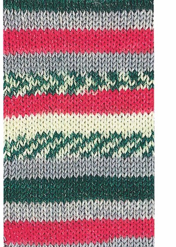 Lana Grossa Meilenweit 100 Merino Christmas Lurex 6765-3
