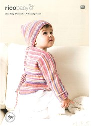 Rico Flyer Baby Dream DK Baby Wickeljacke und Mütze