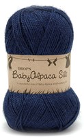 Drops BabyAlpaca Silk Uni Colour 6935 Marineblau