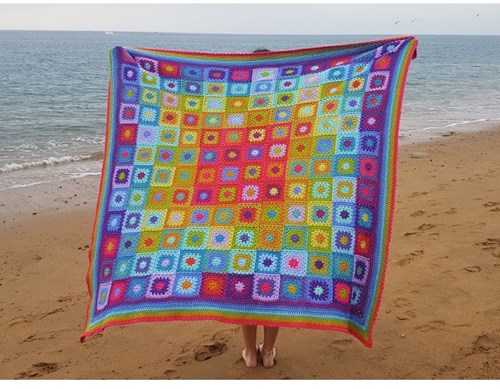 Aria Blanket Garnpaket