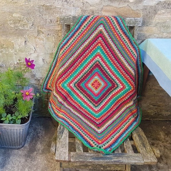 Yuletide Blanket Garnpaket Wollplatz.de