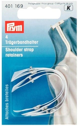 Prym Trägerbandhalter Weiß