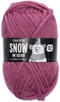 Drops Snow Uni Colour 009 Hell Burgunder
