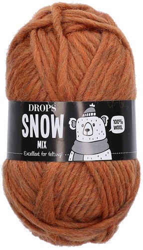 Drops Snow Mix 86 Kupfer