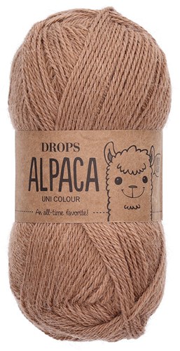 Drops Alpaca Uni Colour 9031 Mandel