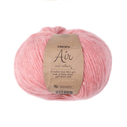 Drops Air Uni Colour 50 Pfirsichrosa
